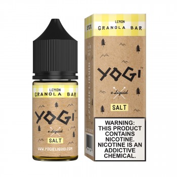 Yogi Salt Nic - Lemon Granola Bar 30mL Yogi Salt Nic - Lemon Granola Bar 30mL