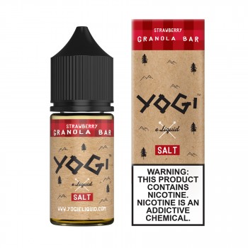 Yogi Salt Nic - Strawberry Granola Bar 30mL Yogi Salt Nic - Strawberry Granola Bar 30mL