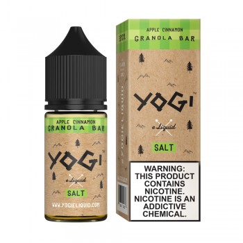 Yogi Salt Nic - Apple Cinnamon Granola Bar 30mL Yogi Salt Nic - Apple Cinnamon Granola Bar 30mL