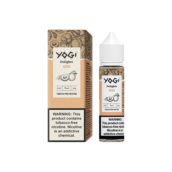 Yogi Delights Synthetic - Peach Ice 60mL