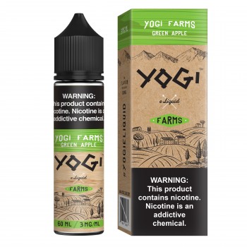 Yogi E-Liquid - Green Apple 60mL Yogi E-Liquid - Green Apple 60mL