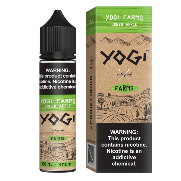 Yogi E-Liquid - Green Apple 60mL