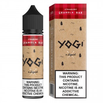 Yogi E-Liquid - Strawberry Granola Bar 60mL Yogi E-Liquid - Strawberry Granola Bar 60mL