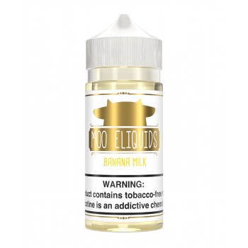 Moo E-Liquids Synthetic - Banana Milk 100mL Moo E-Liquids Synthetic - Banana Milk 100mL