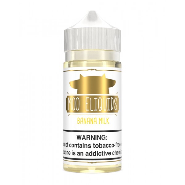 Moo E-Liquids Synthetic - Banana Milk 100mL