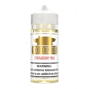 Moo E-Liquids Synthetic - Strawberry Milk 100mL Moo E-Liquids Synthetic - Strawberry Milk 100mL