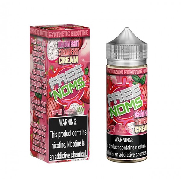 FreeNoms Synthetic - Dragon Fruit Strawberry Cream 120mL