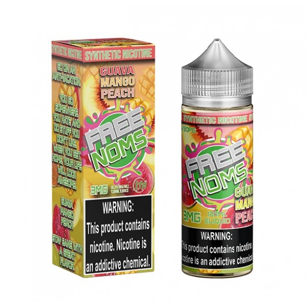 FreeNoms Synthetic - Guava Peach Mango Cream 120mL