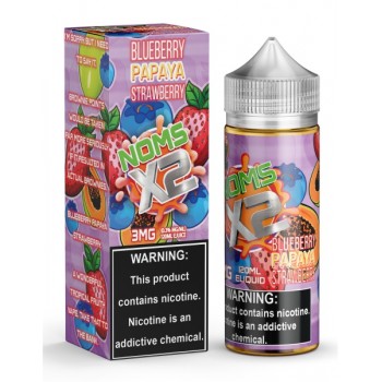 Noms X2 Blueberry Papaya Strawberry 120mL by Lotus Noms X2 Blueberry Papaya Strawberry 120mL by Lotus