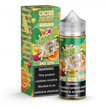 Noms X2 Cactus Jackfruit Mandarin 120mL by Lotus Noms X2 Cactus Jackfruit Mandarin 120mL by Lotus