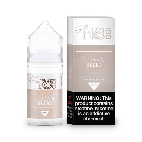 Naked 100 Salt - Cuban Blend 30mL