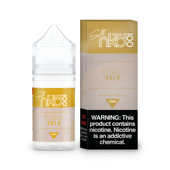 Naked 100 Salt - Euro Gold (Tobacco) 30mL Naked 100 Salt - Euro Gold (Tobacco) 30mL