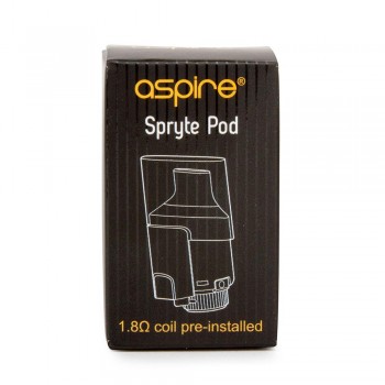 Aspire Spryte AIO Pod (1.8Ω Coil Pre-Installed) Aspire Spryte AIO Pod (1.8Ω Coil Pre-Installed)