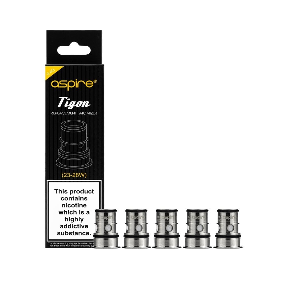 Tigon R180 Aspire Tigon 5pk Coils, tigon kit