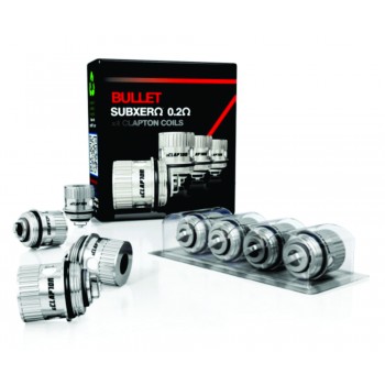 Atom Bullet Subxero Clapton Coils 4 Pack Atom Bullet Subxero Clapton Coils 4 Pack