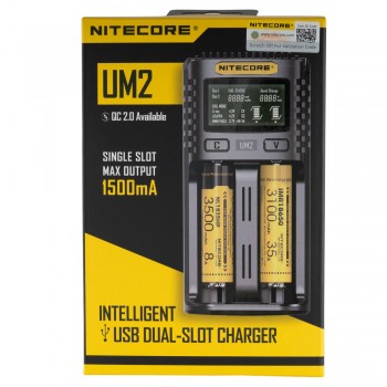 Nitecore UM2 Intelligent USB Charger Nitecore UM2 Intelligent USB Charger