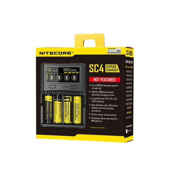 Nitecore SC4 Superb Battery Charger 