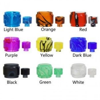 BLITZ Drip Tip n Glass Combo - Uwell Crown IV Tank BLITZ Drip Tip n Glass Combo - Uwell Crown IV Tank
