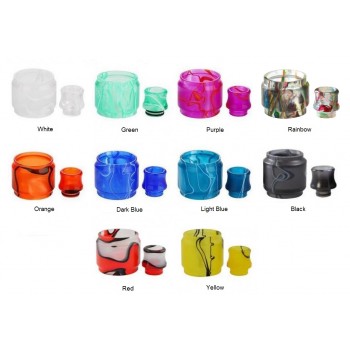 BLITZ Drip Tip n Glass Combo - SmokTech TFV12 Prince Tank BLITZ Drip Tip n Glass Combo - SmokTech TFV12 Prince Tank