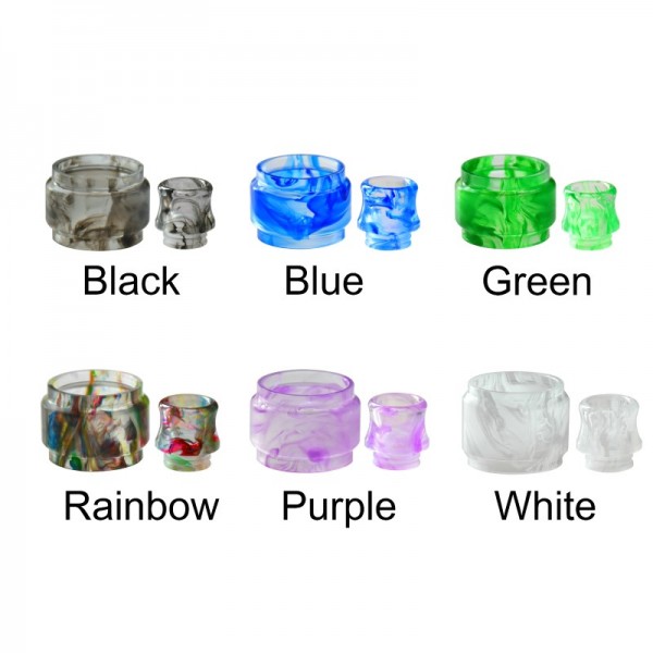 BLITZ Watercolor Edition - Drip Tip n Glass Combo - SmokTech TFV12 Prince Tank
