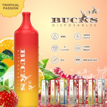 Bucks 3K Disposable 5% Bucks 3K Disposable 5%