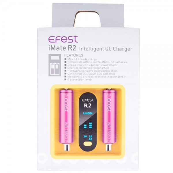 Efest iMate R2 Intelligent QC Charger