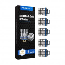 FreeMax X1-D Mesh Coils 5pk