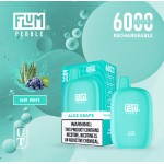 Flum Pebble 6000 Puff Disposable 5% **SINGLE** (Master Case of 200)