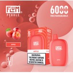 Flum Pebble 6000 Puff Disposable 5% **SINGLE** (Master Case of 200)