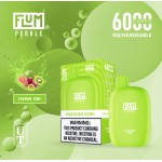 Flum Pebble 6000 Puff Disposable 5% **SINGLE** (Master Case of 200)