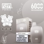 Flum Pebble 6000 Puff Disposable 5% **SINGLE** (Master Case of 200)