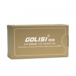 GOLISI IMR Gold Series 18650 2pk Batteries