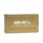 GOLISI IMR Gold Series 18650 2pk Batteries