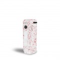 White/Red Splatter