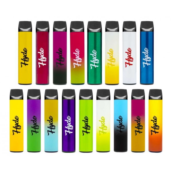 Hyde Curve Max Singles 50mg 2500 Puffs Adjustable Airflow (Master Case of 300)