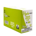 Hyde Curve Max Singles 50mg 2500 Puffs Adjustable Airflow (Master Case of 300)