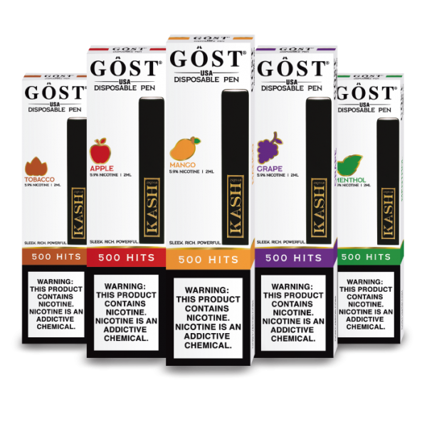 Kash by Gost Vapor - Disposable 5.9% (59mg) 2mL (Two Pack)