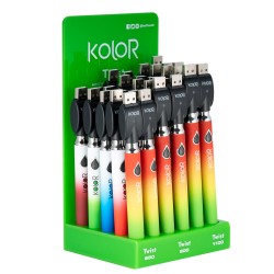 Leaf Buddi Kolor Twist Battery Display 30ct