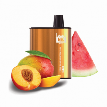 Nicless Next Disposable 0% NICOTINE FREE - Peach Mango Watermelon Nicless Next Disposable 0% NICOTINE FREE - Peach Mango Watermelon