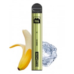 Nicless Stick + Disposable 0% NICOTINE FREE - Banana Ice