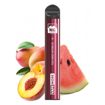 Nicless Stick + Disposable 0% NICOTINE FREE - Peach Mango Watermelon