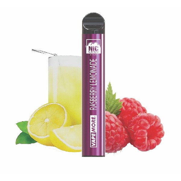 Nicless Stick + Disposable 0% NICOTINE FREE - Raspberry Lemonade