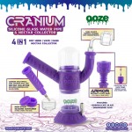 OOZE Cranium Silicone Glass Water Pipe & Nectar Collector