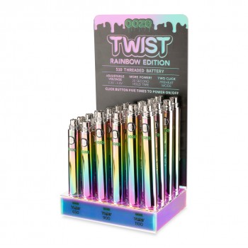 OOZE Twist Battery Rainbow Edition Display - 24 Count