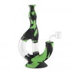 OOZE Echo Silicone Glass Water Pipe & Nectar Collector