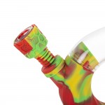 OOZE Ozone Silicone Glass Water Pipe & Nectar Collector