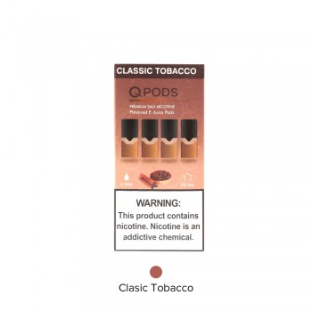 Q Pods - Classic Tobacco 5% (Compatible) (4pk)