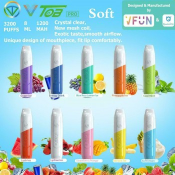 VTOB Pro Disposable 5% (3200 Puffs) VTOB Pro Disposable 5% (3200 Puffs)