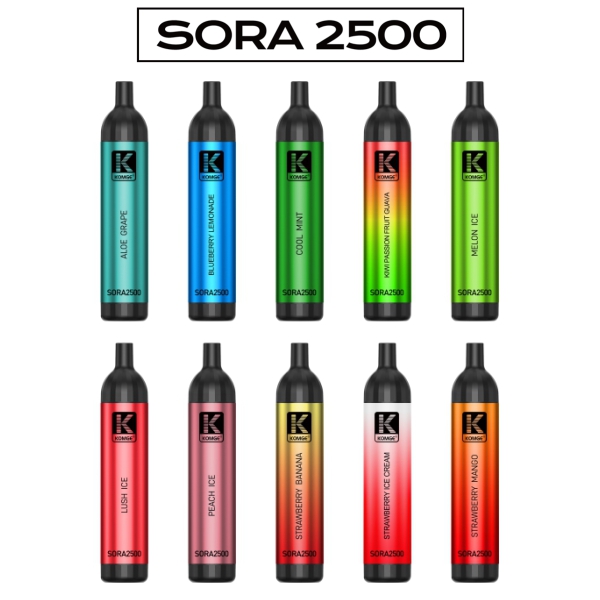 Sora 2500 Disposable 5%