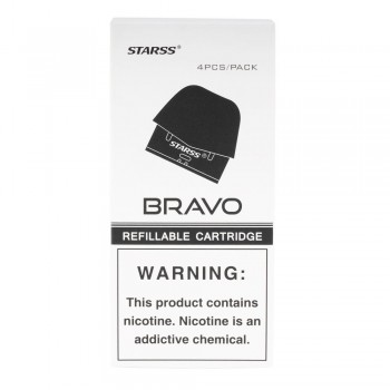Bravo 4pk Pods by Starss Vape Bravo 4pk Pods by Starss Vape